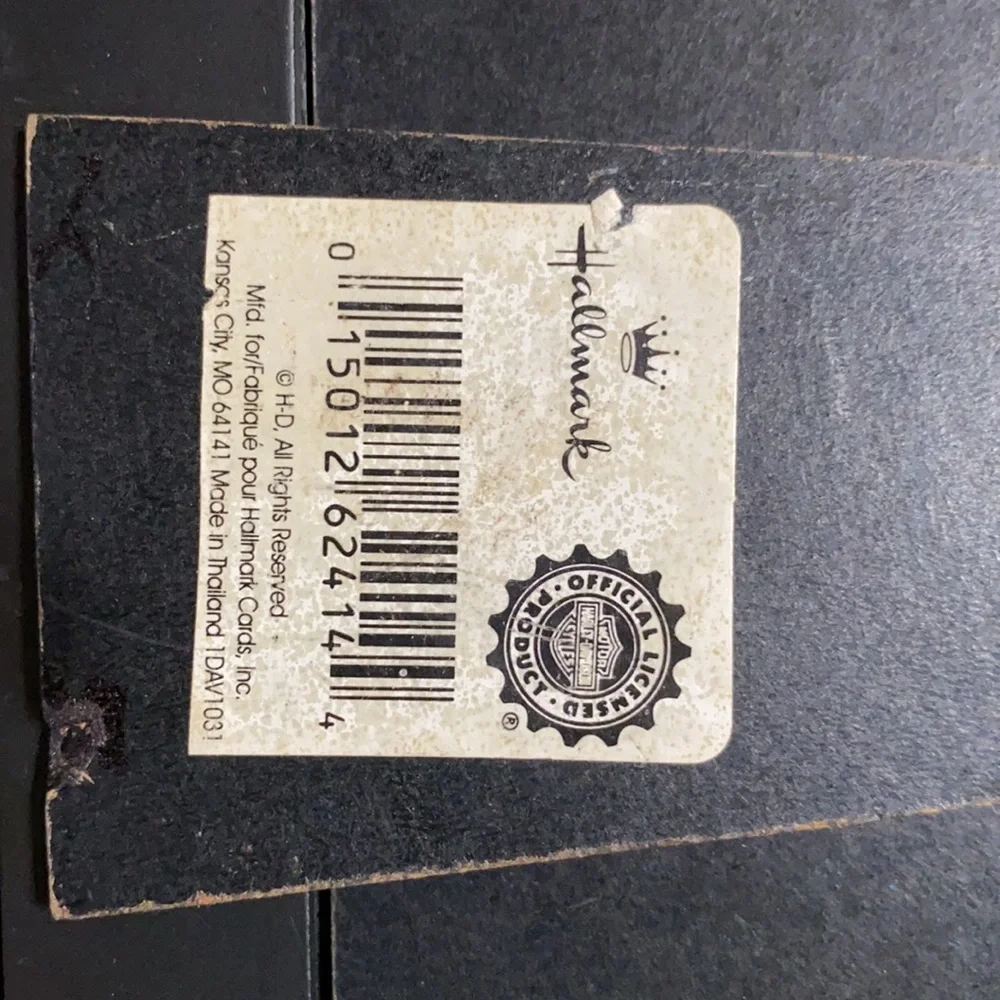 Harley-Davidson 4x6 easel back picture frame